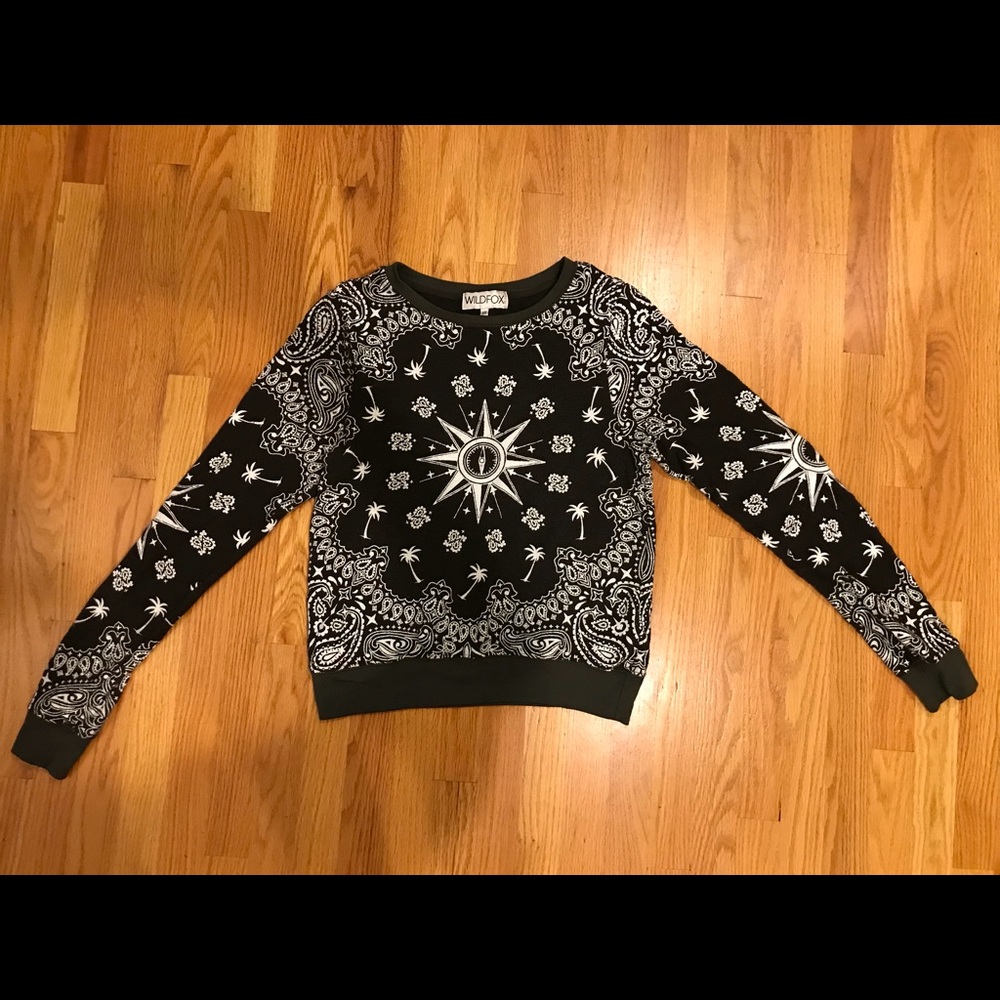 Fun Print Wildfox Crewneck